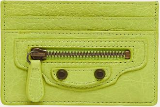 Balenciaga Le City Leather Coin and Card Holder