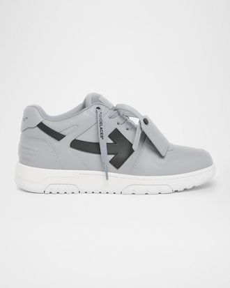 Off-white Men & apos;s Out Of Office Leather Low-Top Sneakers
