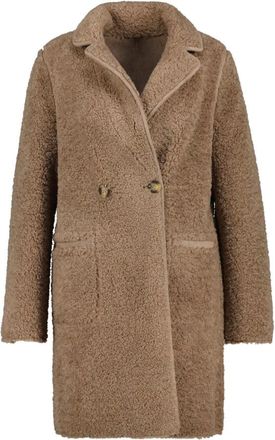 Rino&Pelle Dames, Mantels, Bruin, Maat: XL Zijde