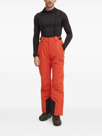 Emporio Armani Skibroek met logoprint - Oranje