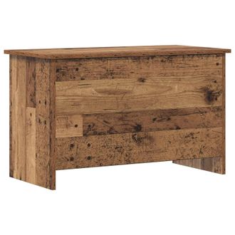 vidaXL Vidaxl Cassa Di Stoccaggio Legno Antico 80 X 40 X 50 Cm