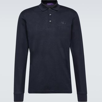 Ralph Lauren Purple Label Cotton pique polo shirt
