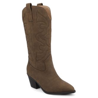 Journee Collection Women & apos;s Chantry Wide Calf Boots