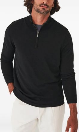 Patrick Assaraf zip sweater - men - Merino - S - Black