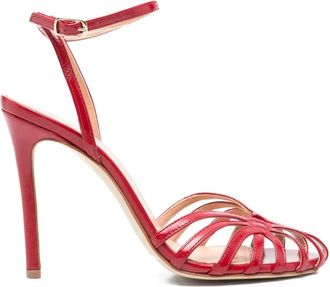 The Seller ankle-strap stiletto sandals - Red