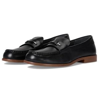 Franco Sarto Riley J3132L1001 Loafer Black Slip On Shoes RHS7849