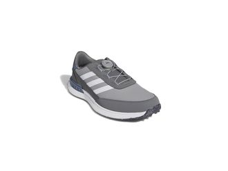 adidas Golf S2G 24 BOA Spikeless Golf Shoes Mens Shoes Greytwo/Footwear White/Prelovink : 12.5 D - Medium, Suede/Synthetic/Textile
