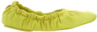 Jimmy Choo London Bardo Satin Ballet Flats, Brand Size 34.5 ( US Size 4.5 )