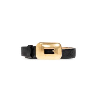 Balenciaga Belts, female, Black, Size: 85 CM Leather Belt