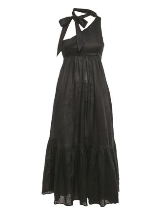 Zimmermann empire tie dress - Black