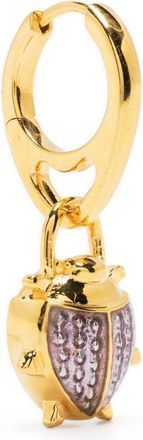 Maria Black sterling silver Blister earring - women - Gold Plated Sterling Silver - One Size