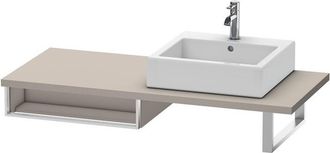 Duravit Duravit Vero Vanity Unit Para Consola, 6549, 1 Compartimento Abierto, 600mm, Color (frente/cuerpo): Terra Mate - Ve654901414