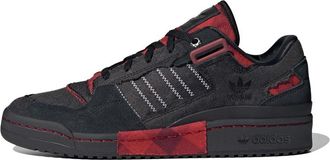 adidas originals Forum Exhibit Low Black Red HQ8417