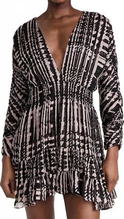 Misa Chiara Dress In Holiday Abstraction