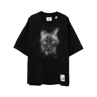 Miharayasuhiro Hombre, Camisetas, Negro, Talla: L