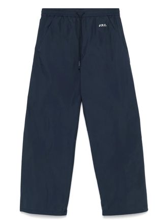 A.P.C. x Asics Haze track pants - Blue