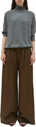 Christian Wijnants Katu Sweater Top In Grey