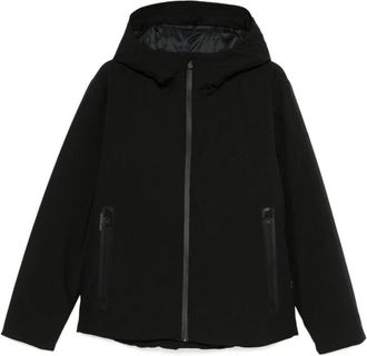 Save The Duck Zwarte gewatteerde jas Aw 24 - Heren - Zomerjassen - Zwart - S - Polyester - Jassen