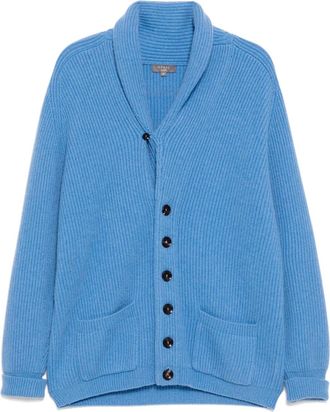 N.Peal Cardigan Kensington - Blu