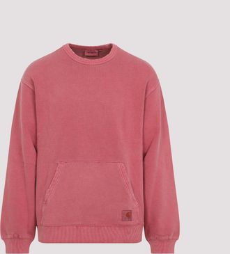 Carhartt Work in Progress Carhartt Wip Torion rood katoenen sweatshirt