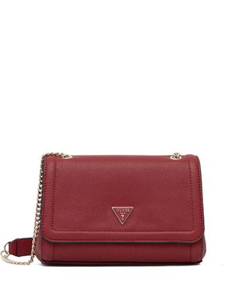 Guess Co mini Noelle chain detail cross body bag - Red