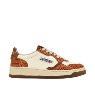 Autry Medalist Low - Dames - Sneakers - Bruin - 37 EU - Schoenen