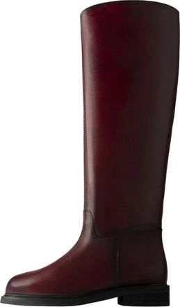 L37 Mr Jones Maxi - Dames - Hoge Laarzen - Rood - 36 EU - Leer - Schoenen