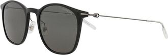 Montblanc Mens Mb0098s 53Mm Sunglasses