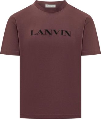 Lanvin Red Crew Neck T-Shirt