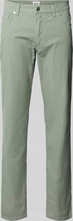 Brax Brax Hose mit Eingrifftaschen Modell Cadiz in Hellgruen, Gr&ouml;&szlig;e 32/30