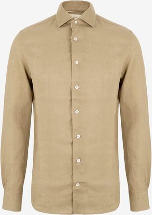 Aur&eacute;lien Lang&auml;rmeliges Hemd aus Leinen Seaside