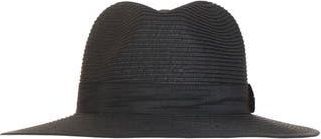 Bruno Magli Ribbon Trim Fedora in Black at Nordstrom Rack