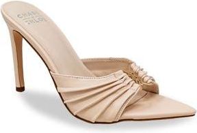 Chase + Chloe by Intouch Footwear Stiletto Mule Sandal in Beige at Nordstrom Rack, Size 8