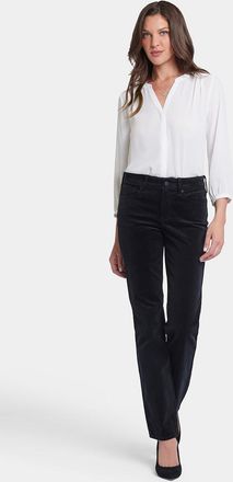 NYDJ Marilyn Rechtdoor Pantalon | Zwart