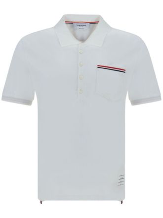 Thom Browne Mens T-Shirts And Polos White