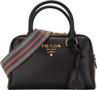Prada Crossbody Bag - female - Prada - Handbags - Black - ONE SIZE - Bags