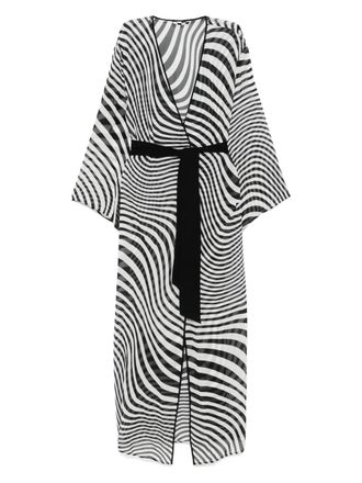 Maison Close Fever beach cover-up - women - Viscose Crepe - M - Black