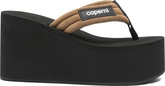 Coperni Platform Thong Sandals With Logo