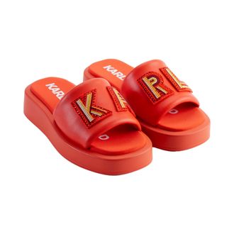 Karl Lagerfeld Womens Karl Lagerfeld Paris Paris Slip On Vermillon Red KL246919