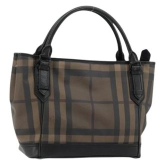 Burberry Pre-owned Handbags, female, Beige, Size: ONE SIZE Pre-owned Vintage Tote Bag