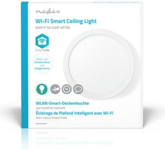 Nedis Iluminaci&oacute;n De Techo Inteligente Blanco 30 Cm