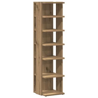 vidaXL Vidaxl - Mueble Zapatero Madera Ingenier&iacute;a Roble Artisan 28x27x102 Cm