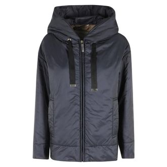 Max Mara Winter Jackets, female, Blue, Size: 2XS Daria Jacket