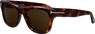 Tom Ford Mens Sunglasses Finn-02 Havana Acetate