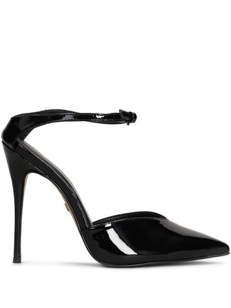 Carrano 115mm leather mules - Black