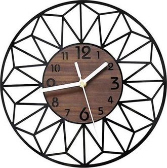 OEM Reloj De Pared Grande Y Silencioso De Estilo Retro Para Colgar En La Pared - Ideal Para Decorar La Sala De Estar, El Dormitorio, La Oficina O La Cafet