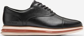 Cole Haan Mens Øriginal Grand Energy One Cap Toe Oxfords - Black Size 10.5