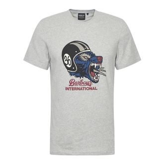 Barbour Hombre, Camisetas, Gris, Talla: M