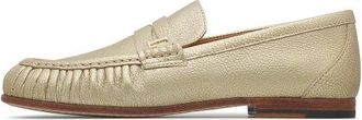 Loriblu Mocassin - Dames - Loafers - Geel - 40 EU - Leer - Schoenen