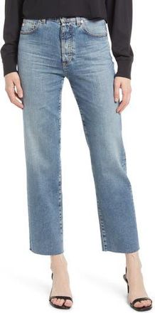 AG - Adriano Goldschmied Alexxis Ankle Straight Leg Jeans in 17 Years Wavevi at Nordstrom Rack, Size 23